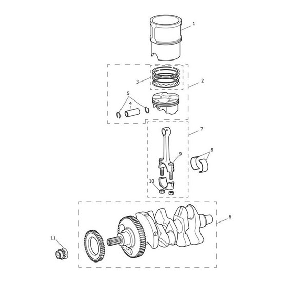 Bild von Piston Assy, 79mm, Cast