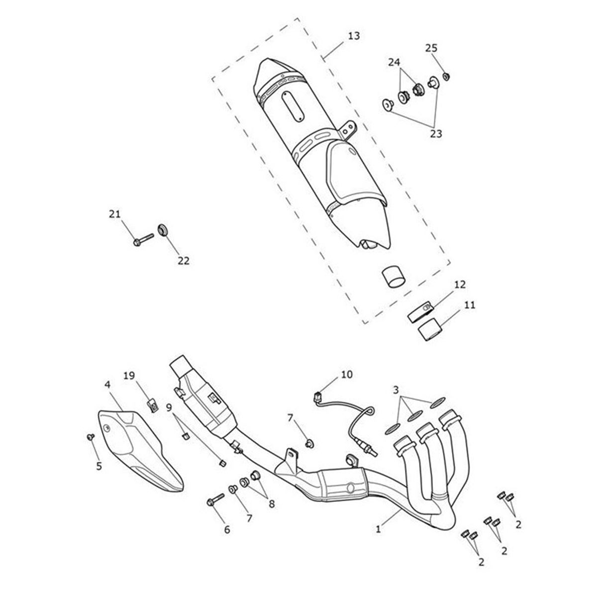 Bild von Primary Header Assy