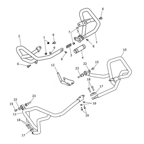 Bild von Protection Bar, RH, Upper