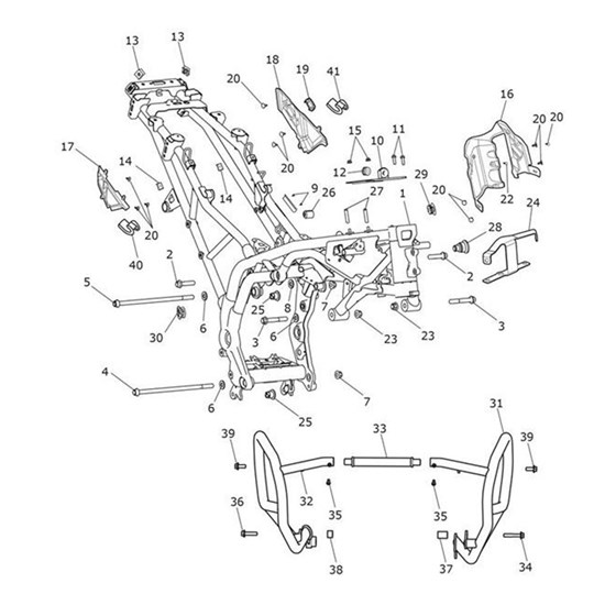 Bild von Protector Bar, Engine, RH
