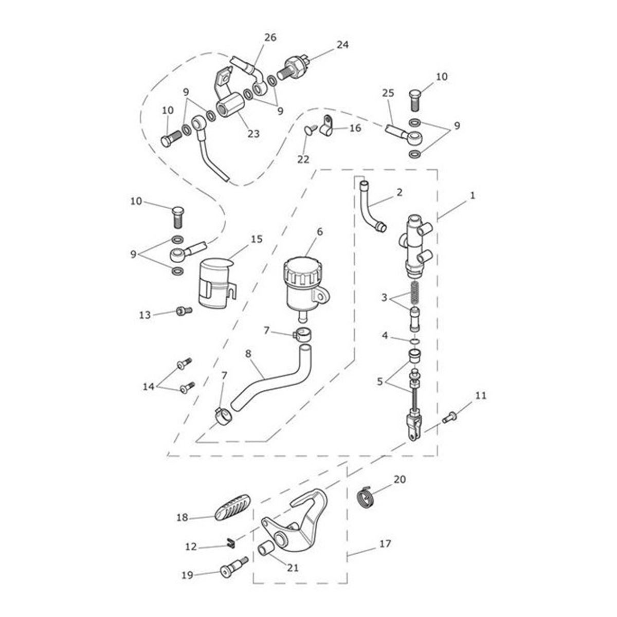 Bild von Pushrod Assembly