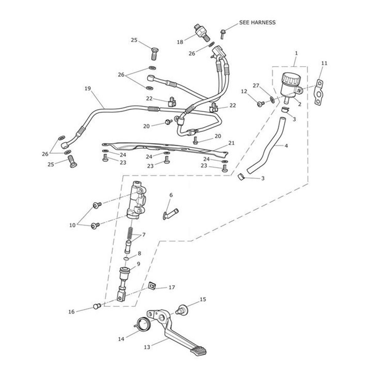 Bild von Pushrod Assy