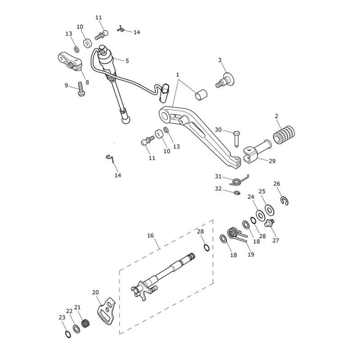 Bild von Quickshifter Assy, TSA