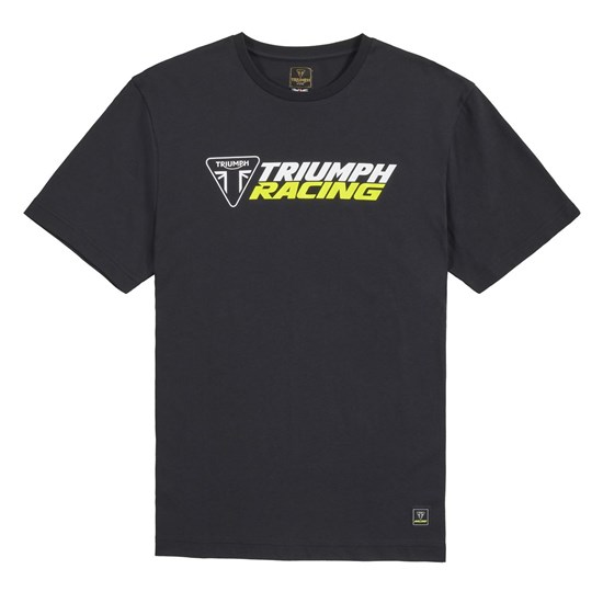 Bild von RACING TEE BLACK / YELLOW