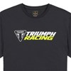 Bild von RACING TEE BLACK / YELLOW