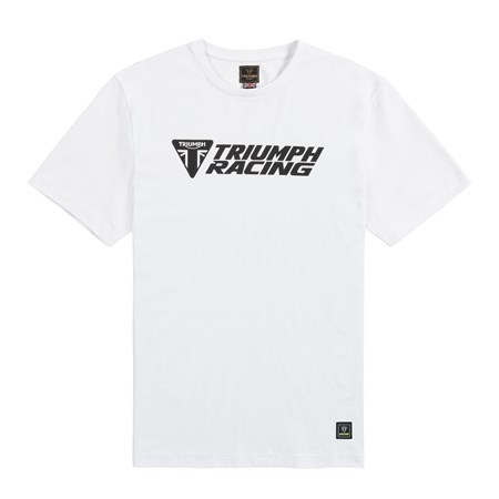 Bild von RACING TEE WHITE / BLACK