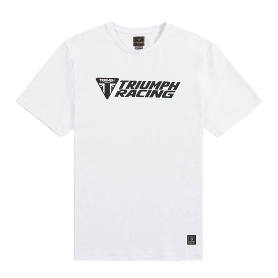 Bild von RACING TEE WHITE / BLACK