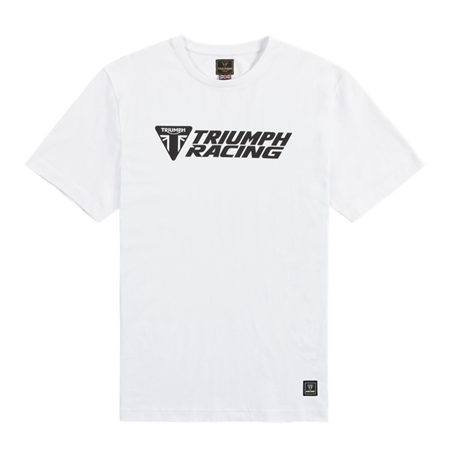 Bild von RACING TEE WHITE / BLACK