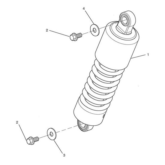 Bild von REAR SUSPENSION UNIT