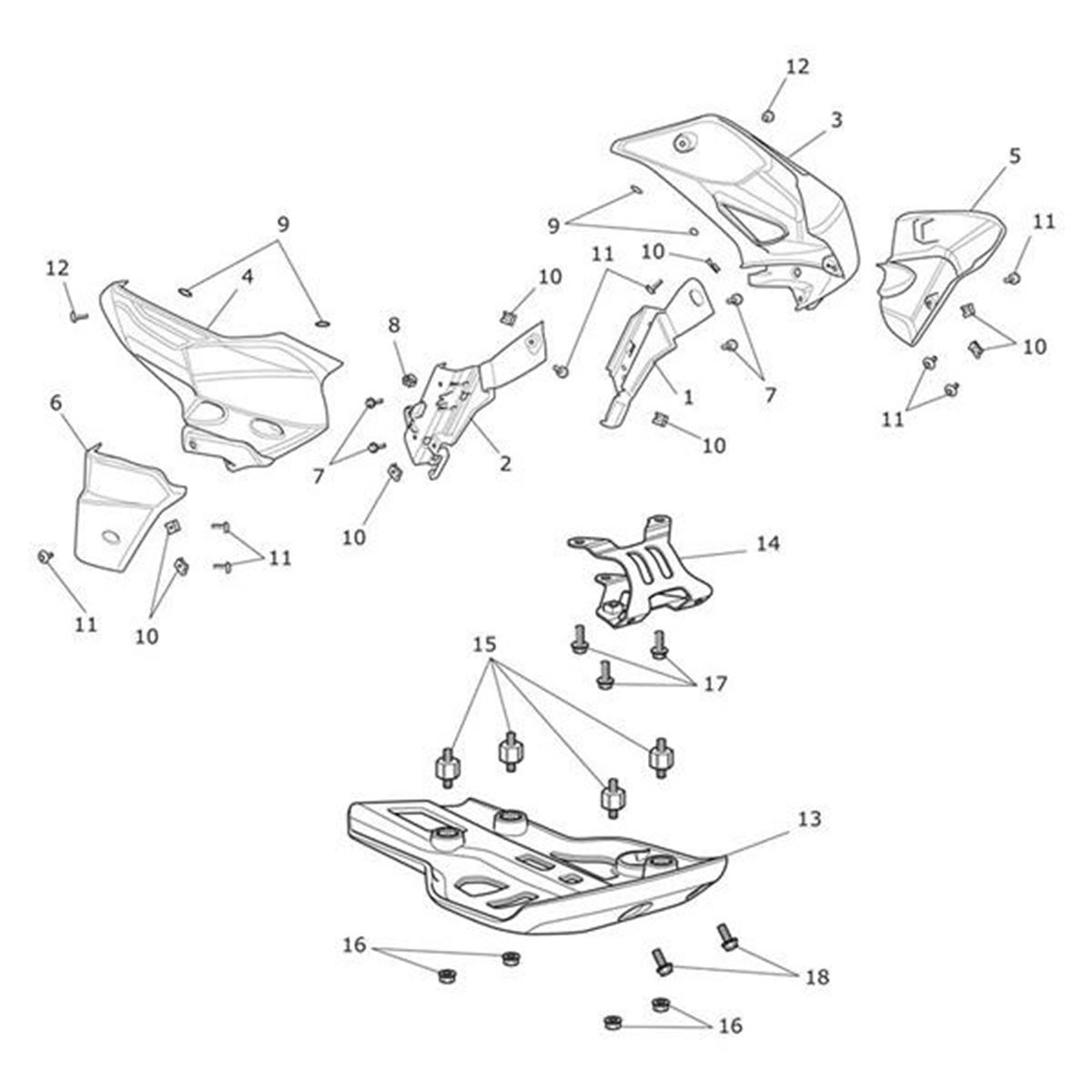 Bild von Radiator Infill, LH