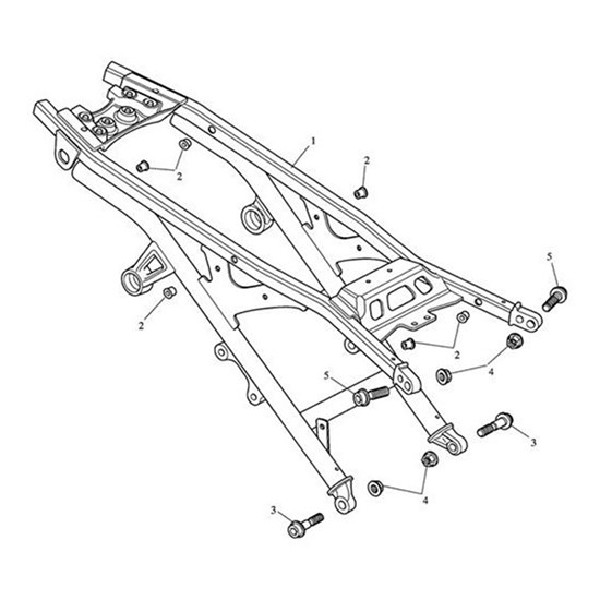 Bild von Rear Subframe Assy