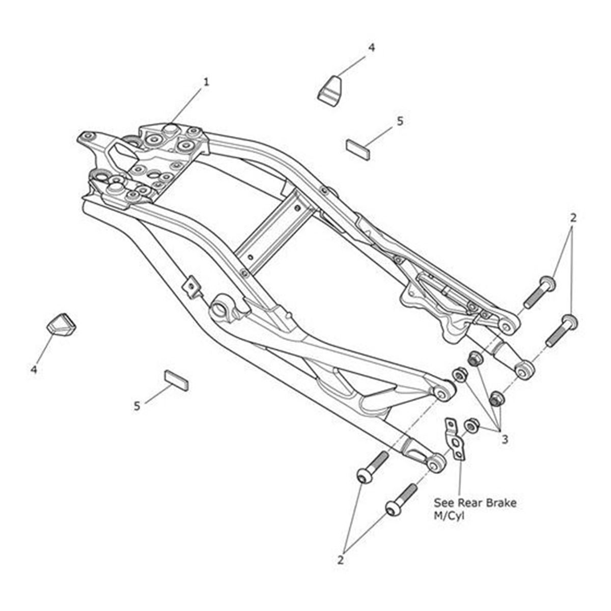 Bild von Rear Subframe Assy