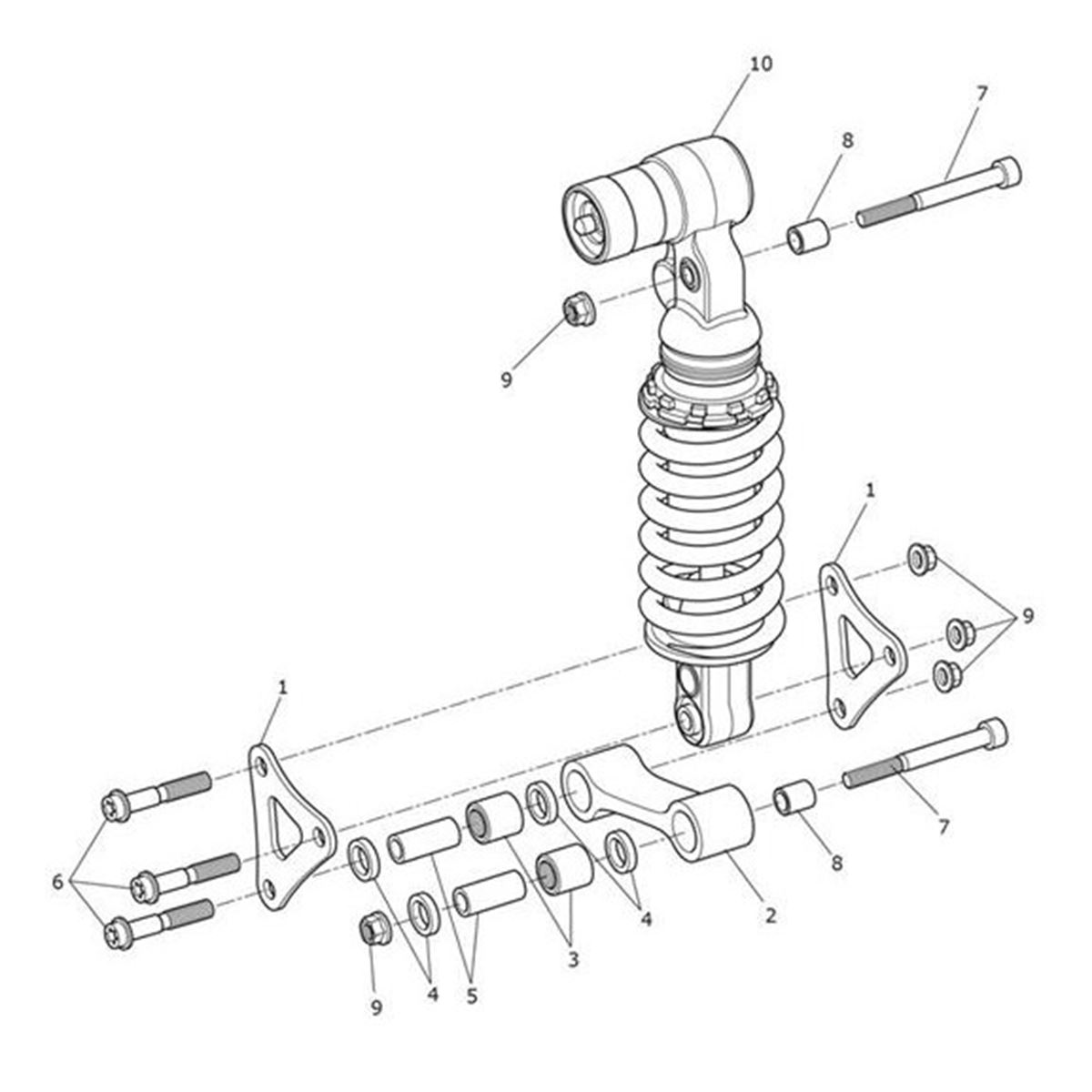 Bild von Rear Suspension Unit