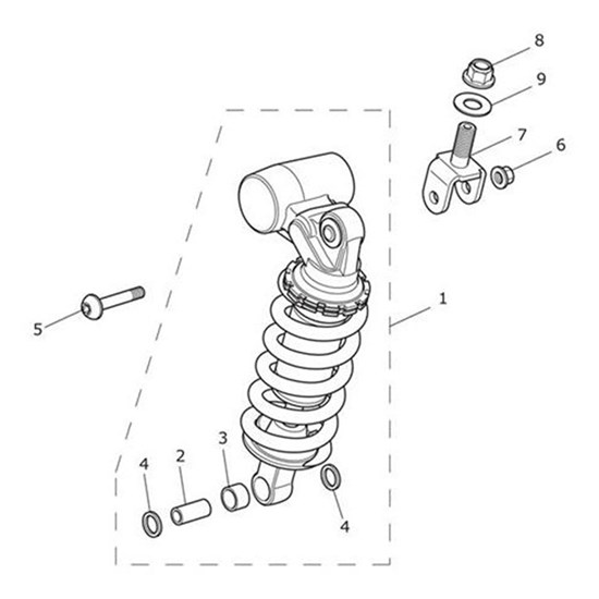 Bild von Rear Suspension Unit