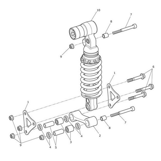 Bild von Rear Suspension Unit