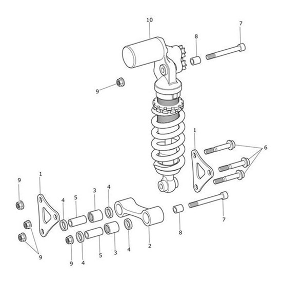 Bild von Rear Suspension Unit