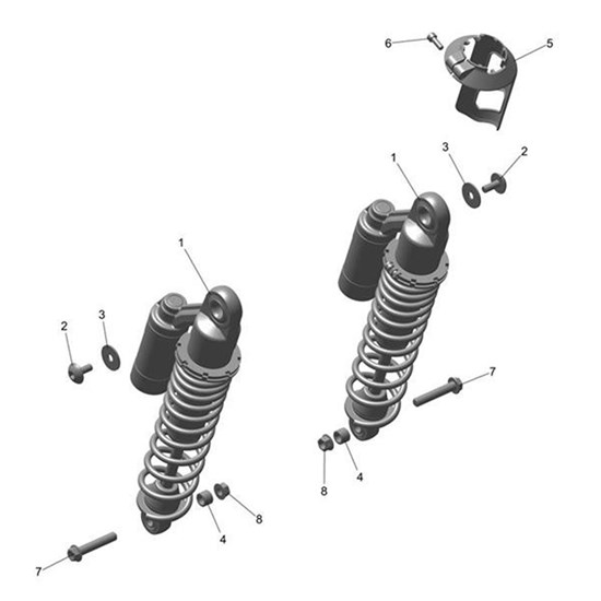 Bild von Rear Suspension Unit
