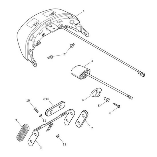 Bild von Reflector Bracket