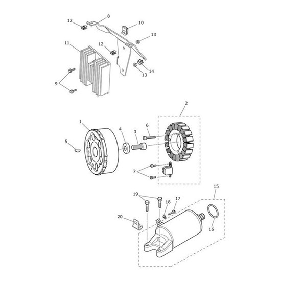 Bild von Regulator Bracket