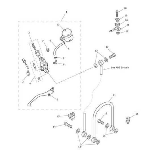 Bild von Reservoir Hose, M/Cyl