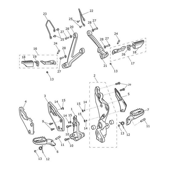 Bild von Return Spring, Footrest