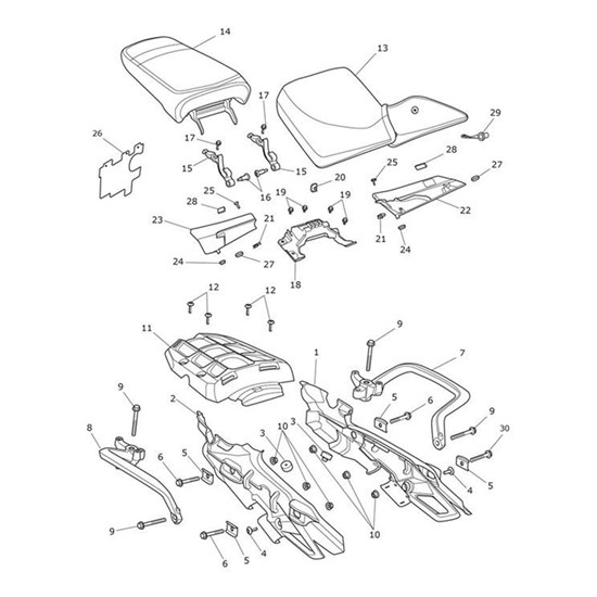 Bild von Rider Seat, Comfort