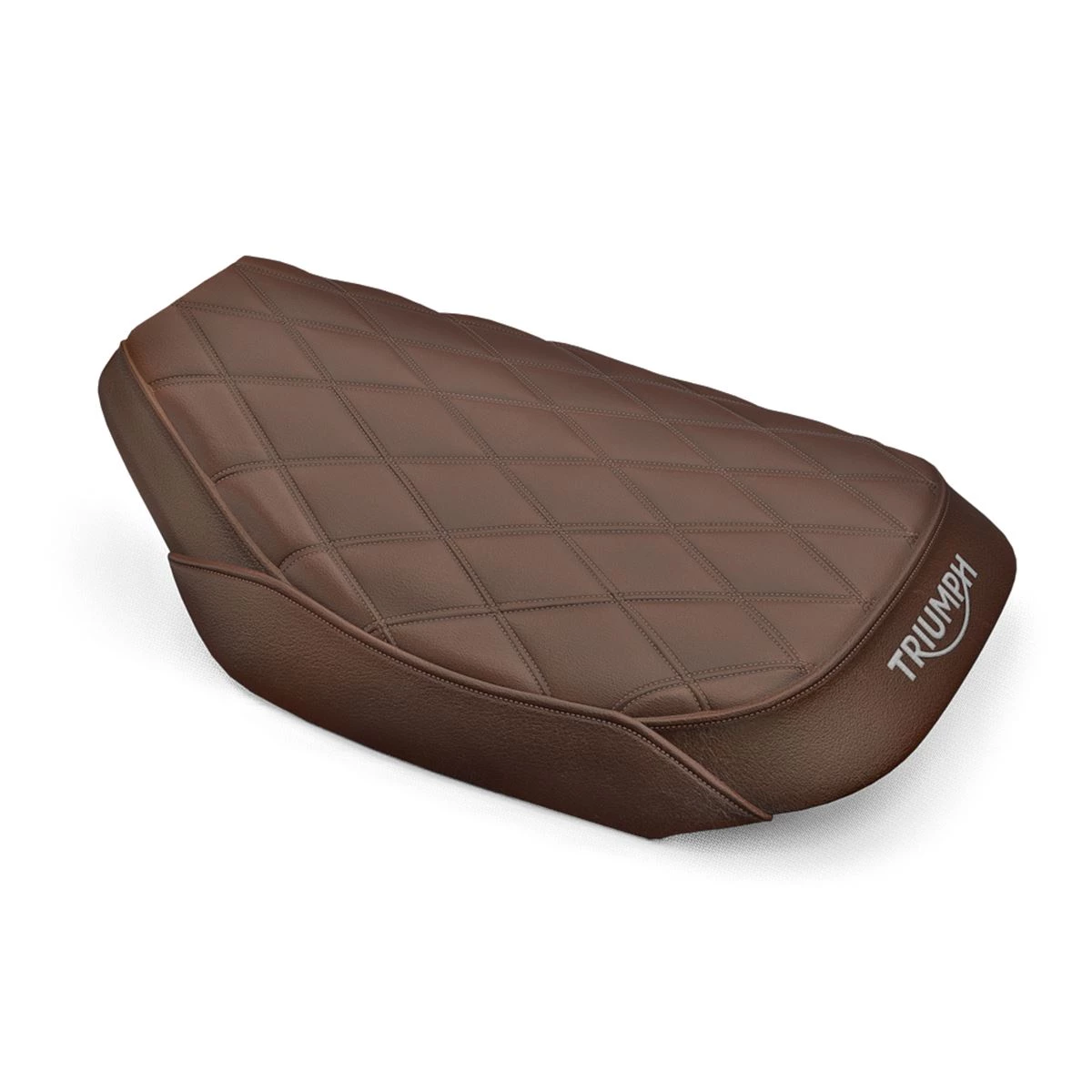 Bild von Rider Seat, Quilted, Brown, Kit