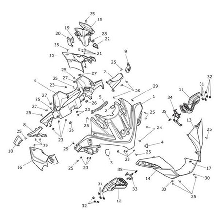 Bild von Rivet, Plastic, Screw Type