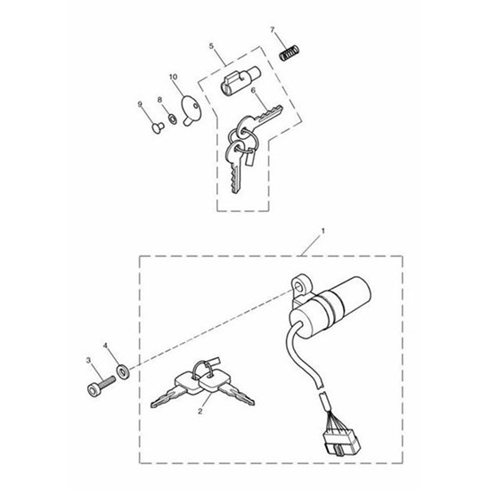 Bild von Rivet, Steering Lock