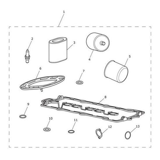 Bild von Rocket III Engine Service Kit