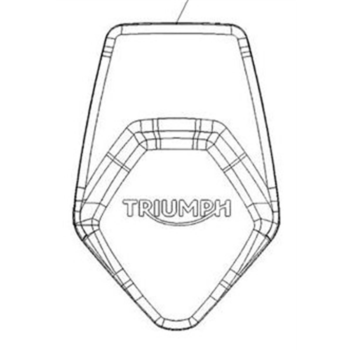 Bild von Rubber, Tank Pad