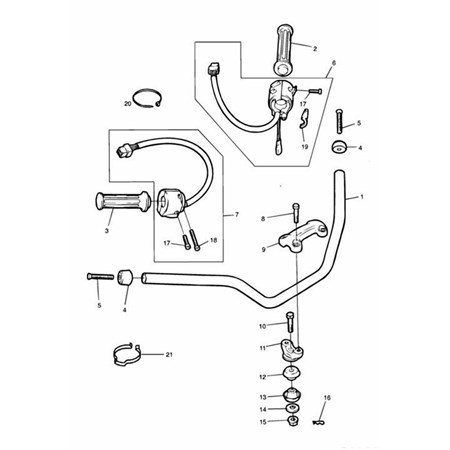 Bild von SCHALTEREINHEIT LENKER, RECHTS