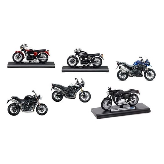 Picture of SPEED TRIPLE 1:18 BLACK 2 PACK