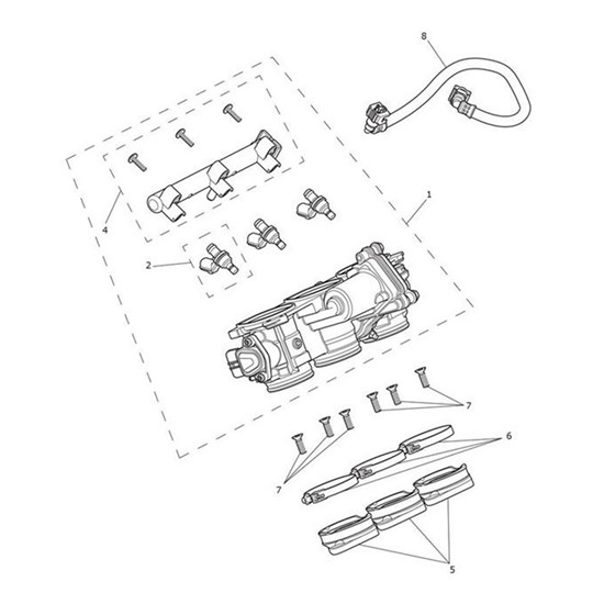 Bild von Screw, CSK, M6 x 20, T30, SLV, Enc