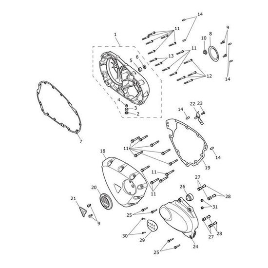 Bild von Screw, Csk, Skt, M5 x 20, Slv