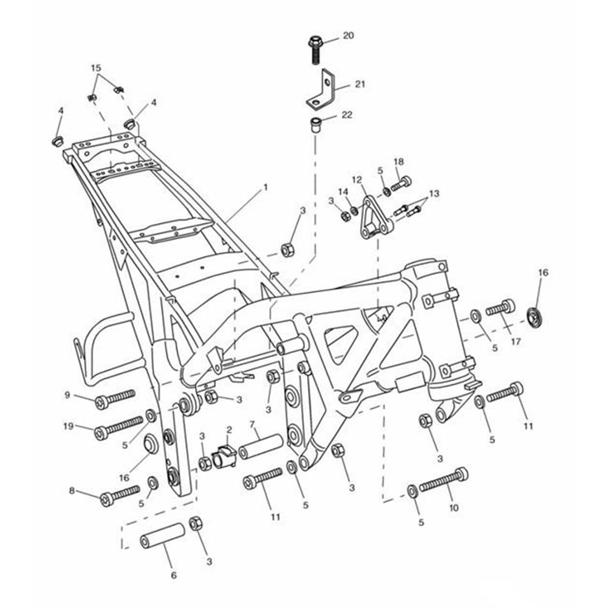 Bild von Screw, HHF, M12 x 40