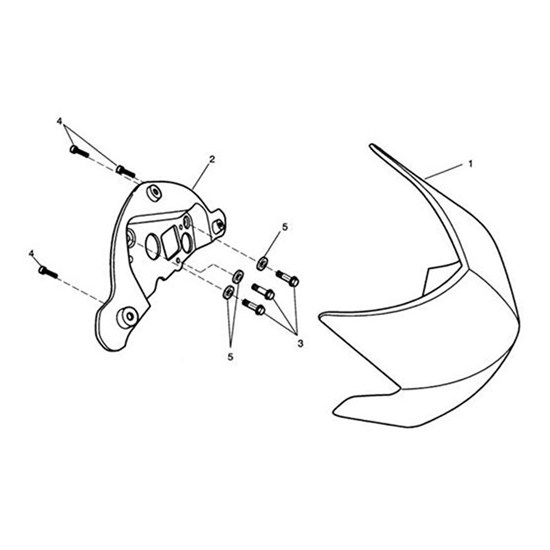 Bild von Screw, M5 x 12, But/Hd, S/S