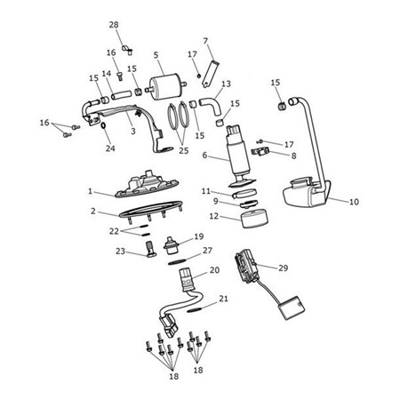 Bild von Seal, Fuel Pump Plate