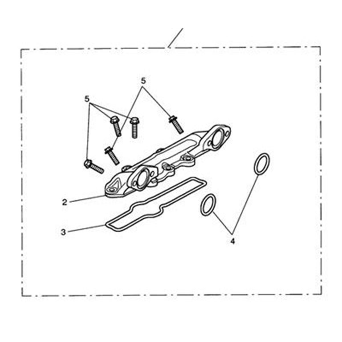 Bild von Seal, O-Ring Formed, Manifold