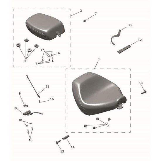 Bild von Seat, Rider