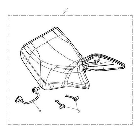Bild von Seat, Rubber, Rear