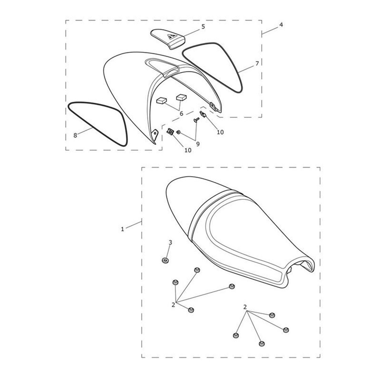 Bild von Seat Assembly, Twin