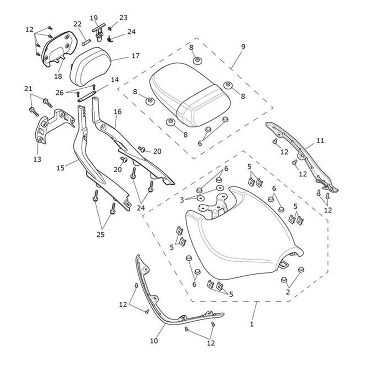 Bild von Seat Cover, Twin