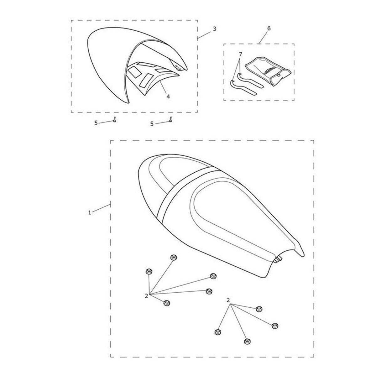 Bild von Seat Cowl Assy