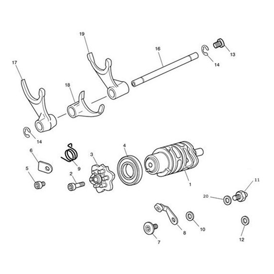 Bild von Selector Drum Assy