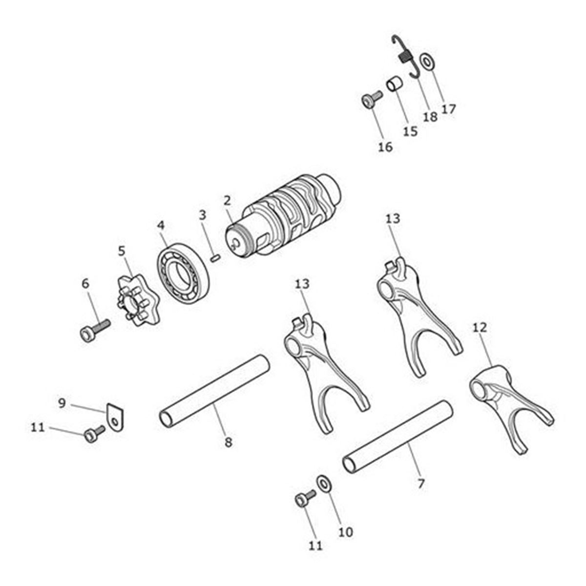 Bild von Shaft, Input Gear Selector
