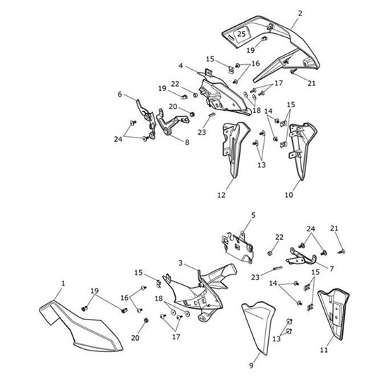 Bild von Side Panel, LHS, Crystal White