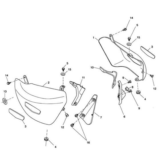 Bild von Side Panel Assy, RH