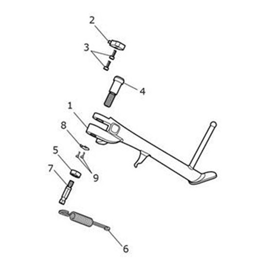 Bild von Sidestand Assembly