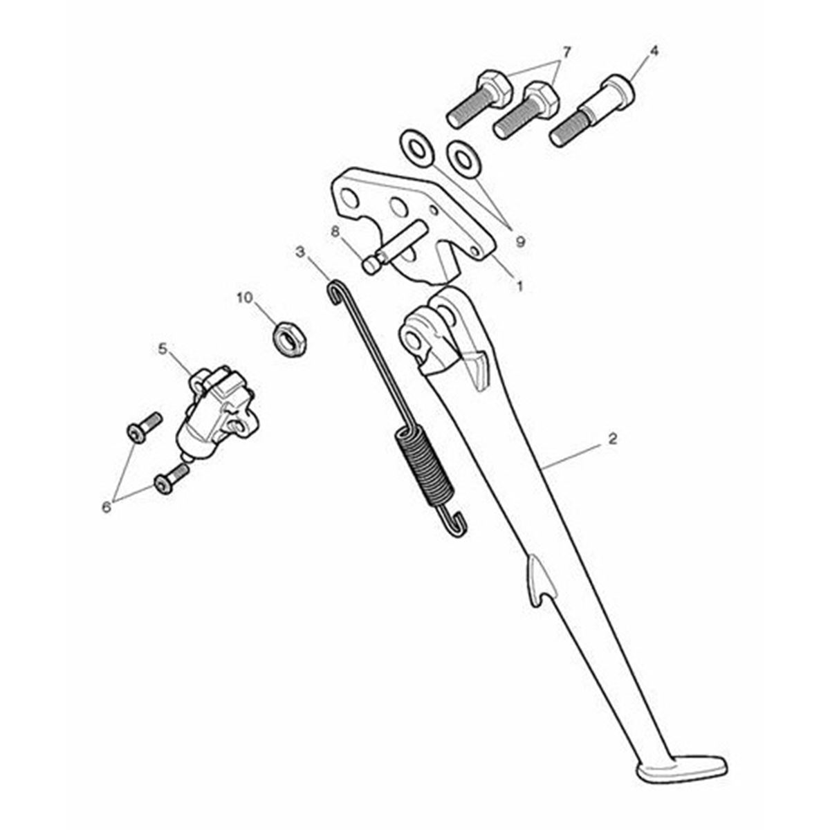 Bild von Sidestand Bracket